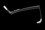 JET 3 Core Coiled Cable with Female Metal Quick Fit