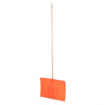 Snow Pusher with wooden handle