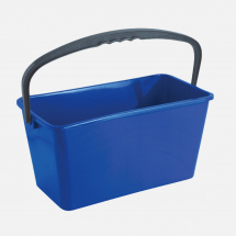 Window Cleaners Blue Rectangle Bucket