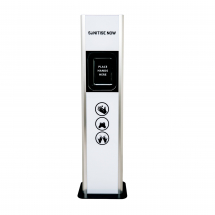 Sanitise Now White Freestanding Automatic Foam Sanitising Unit