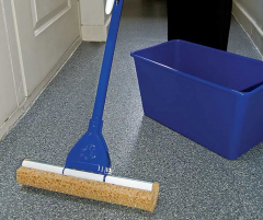 Combo Sponge Wringable Mop with Handle
