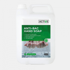 ACTIVE Hand Soap Anti Bac Non-Perfumed 5 Litre